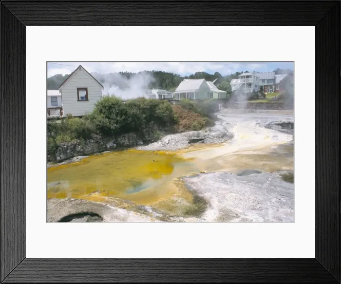 Framed Print : Whakarewarewa Thermal Park Framed Print : Whakarewarewa Thermal Park