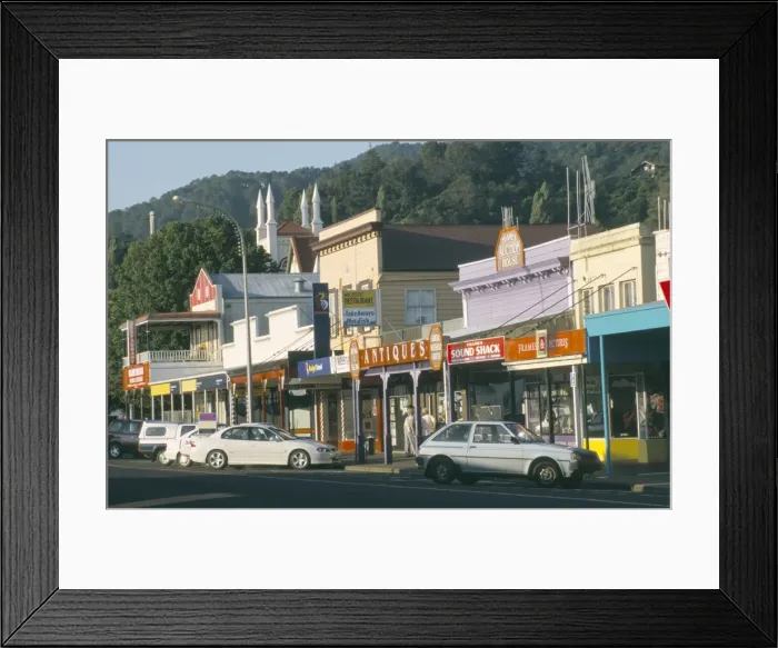 Framed Print : Queen Street Framed Print : Queen Street