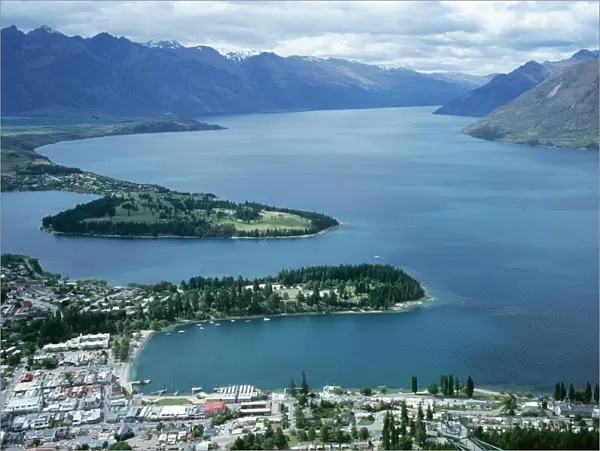 Queenstown Bay and the Remarkables
