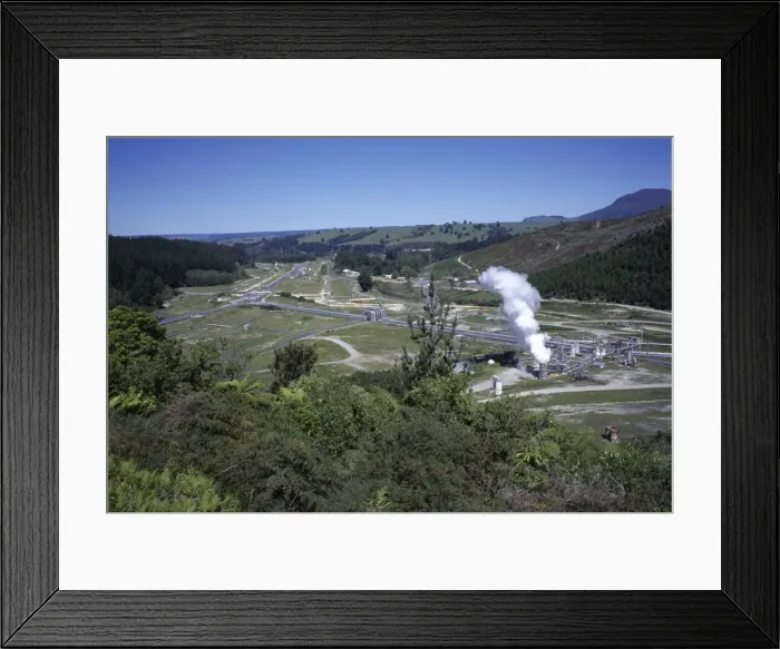 Framed Print : Craters of the Moon thermal power station Framed Print : Craters of the Moon thermal power station