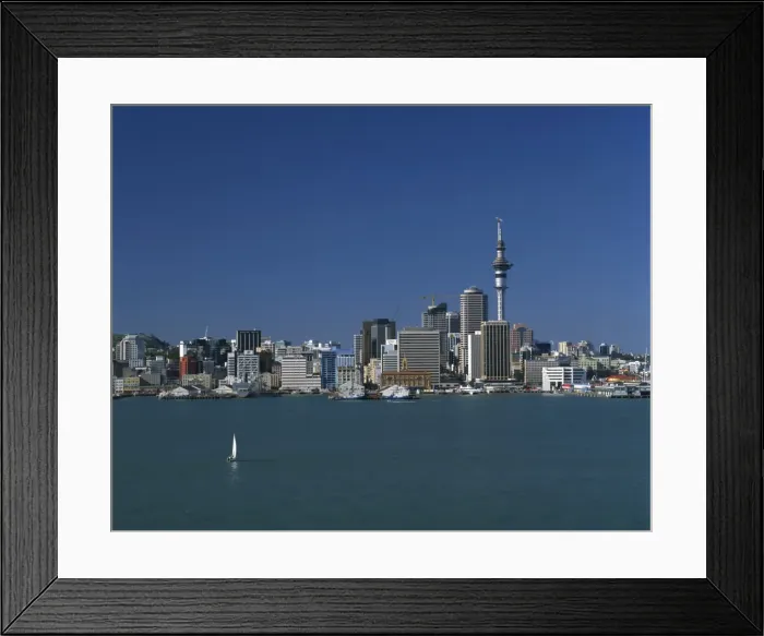 Framed Print : Skyline of Waitemata Harbour Framed Print : Skyline of Waitemata Harbour