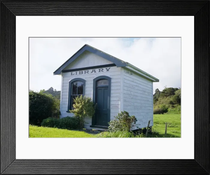 Framed Print : Small working country library Framed Print : Small working country library