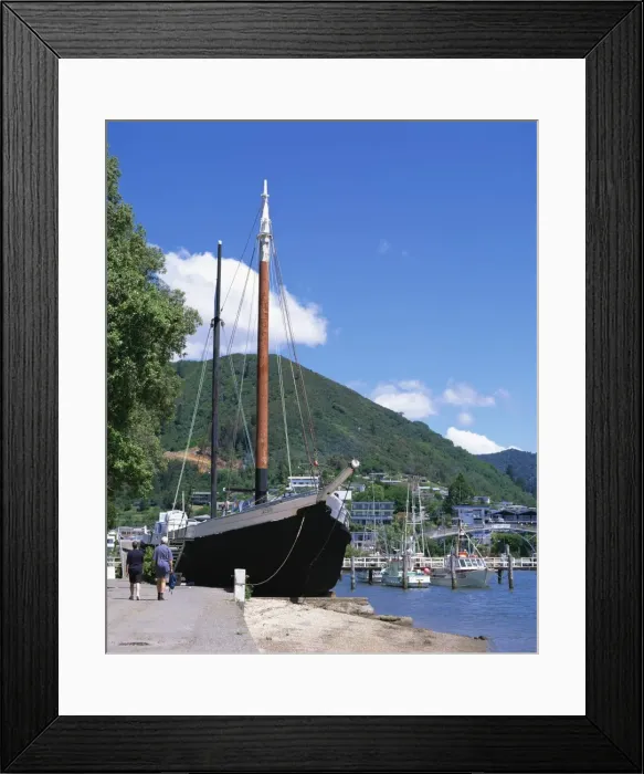 Framed Print : The historic ship A Framed Print : The historic ship A