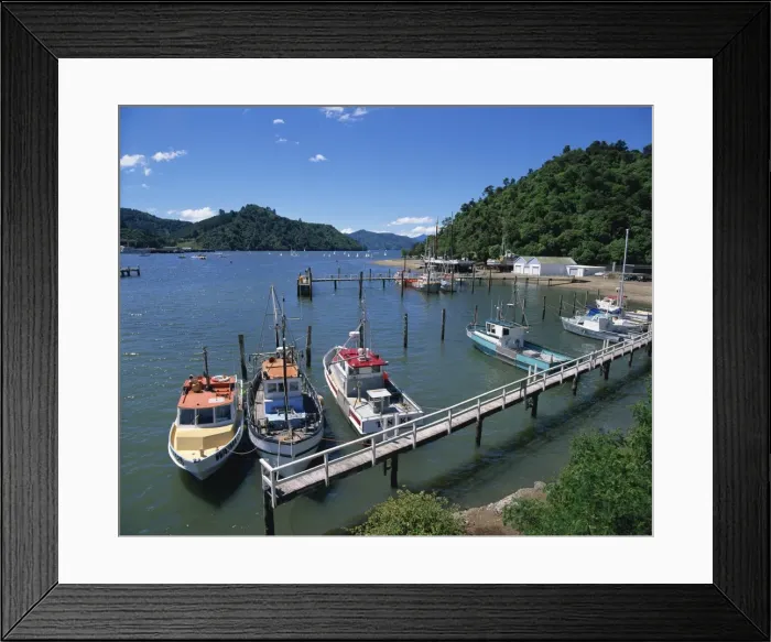 Framed Print : A. S. Echo and pleasure craft in Picton Harbour Framed Print : A. S. Echo and pleasure craft in Picton Harbour