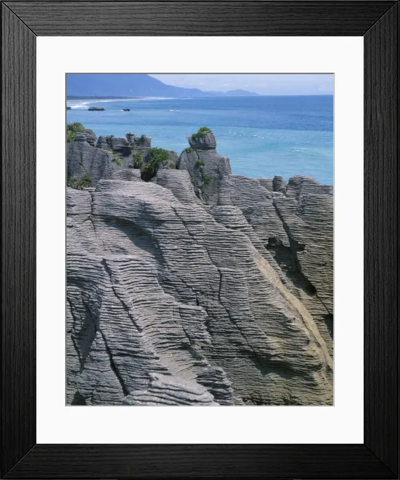 Framed Print : Pancake Rocks Framed Print : Pancake Rocks