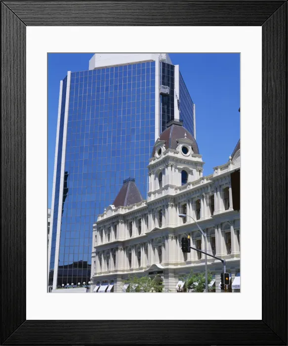 Framed Print : Architectural contrasts Framed Print : Architectural contrasts