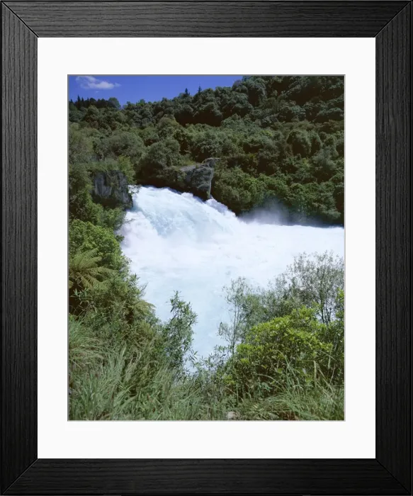 Framed Print : The Huka Falls Framed Print : The Huka Falls