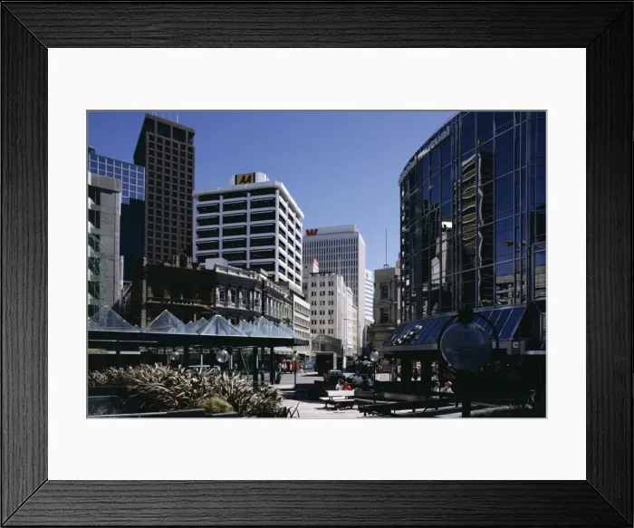 Framed Print : Lambton Quay Framed Print : Lambton Quay