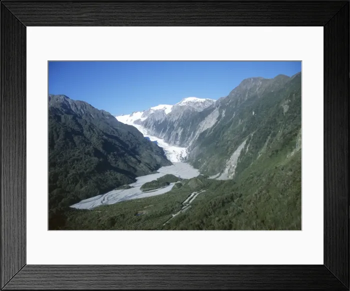 Framed Print : Fox Glacier Framed Print : Fox Glacier