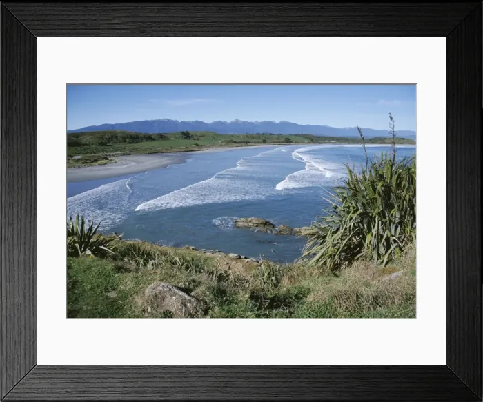 Framed Print : Surf rolling onto deserted beaches Framed Print : Surf rolling onto deserted beaches