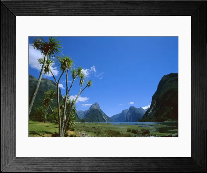 Framed Print : Mitre Peak