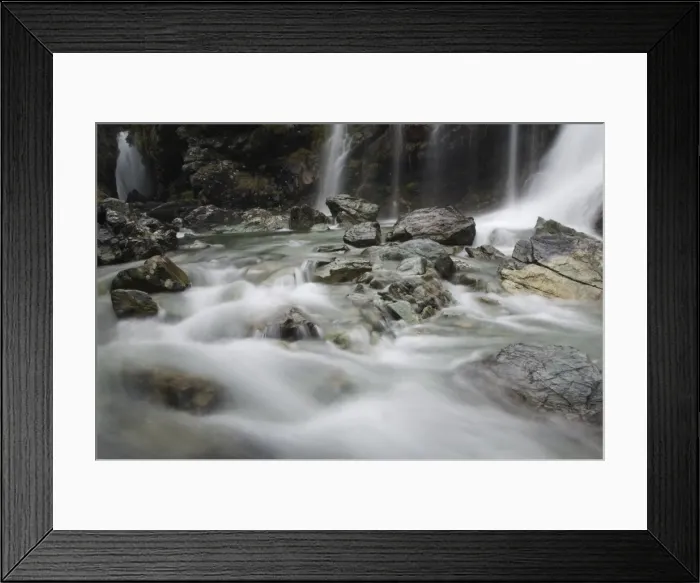 Framed Print : Routeburn Falls on the Routeburn Track Framed Print : Routeburn Falls on the Routeburn Track