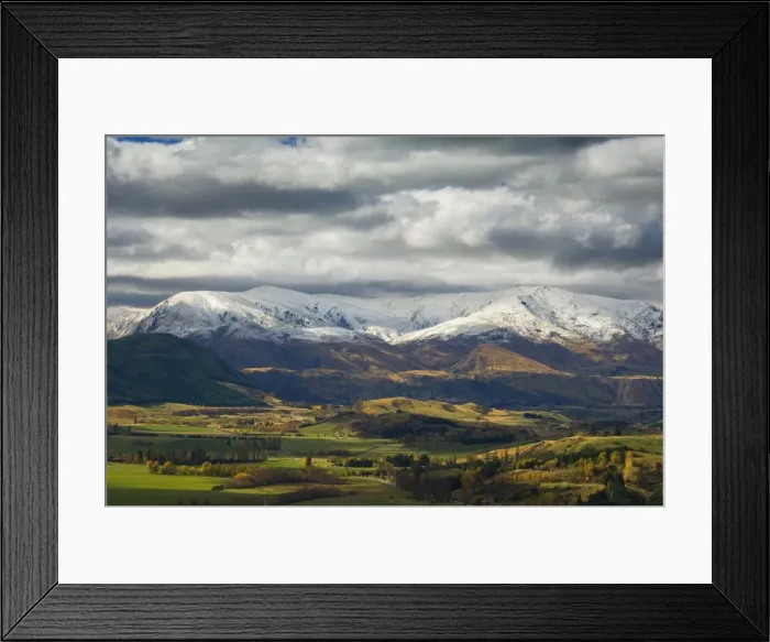 Framed Print : Farmland in autumn Framed Print : Farmland in autumn