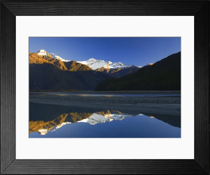 Framed Print : Mount Aspiring and Matukituki River Framed Print : Mount Aspiring and Matukituki River