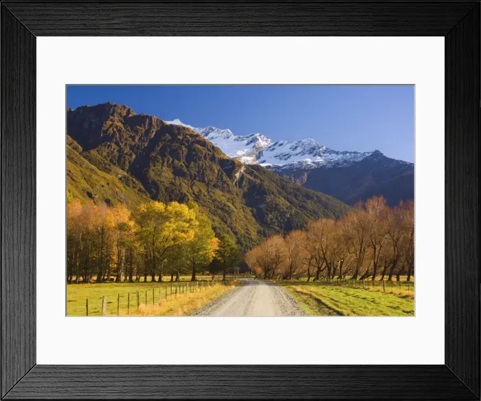 Framed Print : Gravel road Framed Print : Gravel road