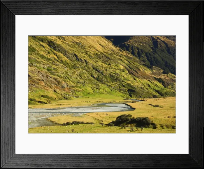 Framed Print : Matukituki Valley Framed Print : Matukituki Valley
