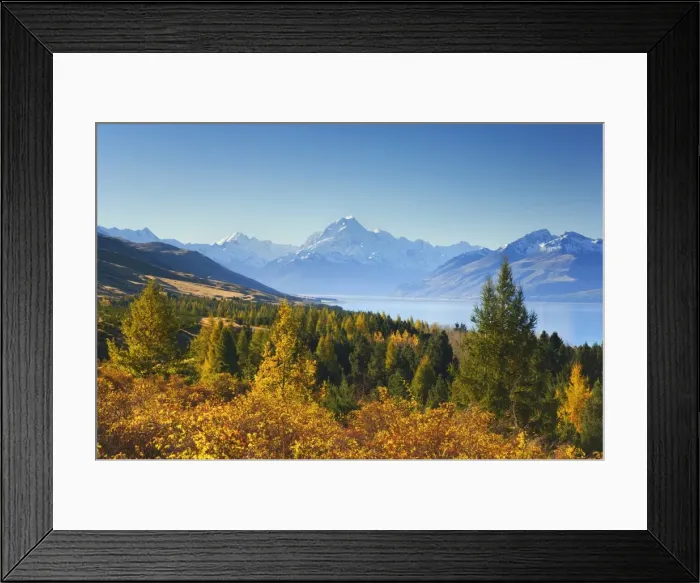 Framed Print : Lake Pukaki and Mount Cook Framed Print : Lake Pukaki and Mount Cook