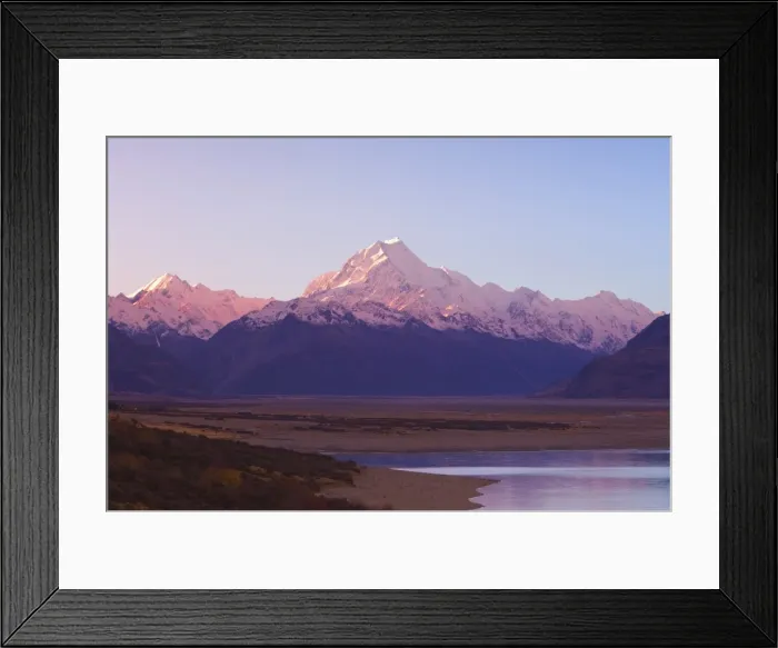 Framed Print : Lake Pukaki and Mount Cook Framed Print : Lake Pukaki and Mount Cook