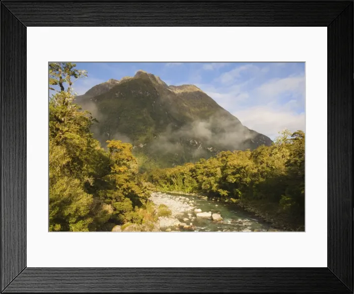 Framed Print : Tutoko River Framed Print : Tutoko River