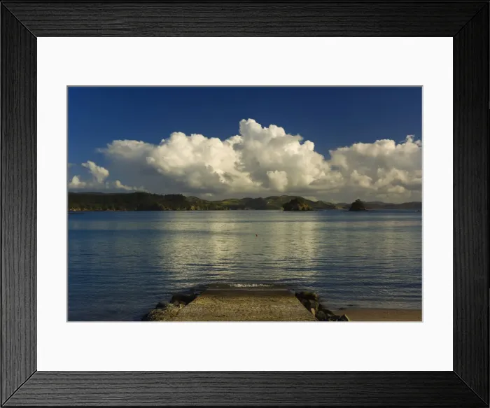 Framed Print : Kaimarama Bay