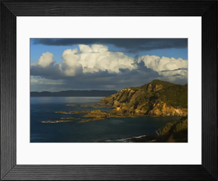 Framed Print : Coastline, Bay of Islands Framed Print : Coastline, Bay of Islands