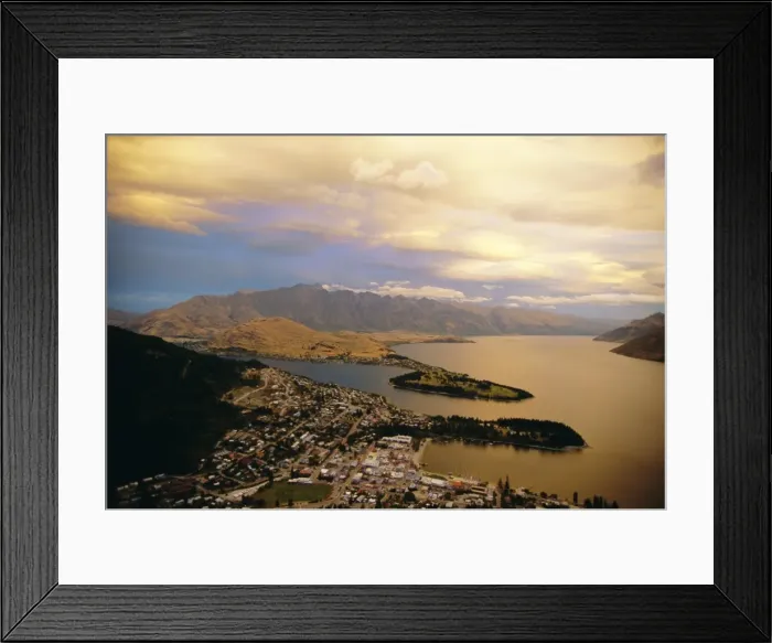 Framed Print : View from Skyline Chalet at top of the gondola Framed Print : View from Skyline Chalet at top of the gondola