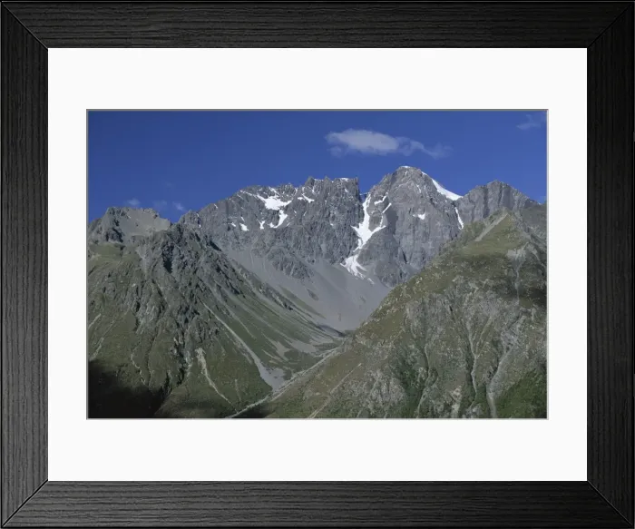 Framed Print : The Burnett Mountains east of the Tasman Valley Framed Print : The Burnett Mountains east of the Tasman Valley