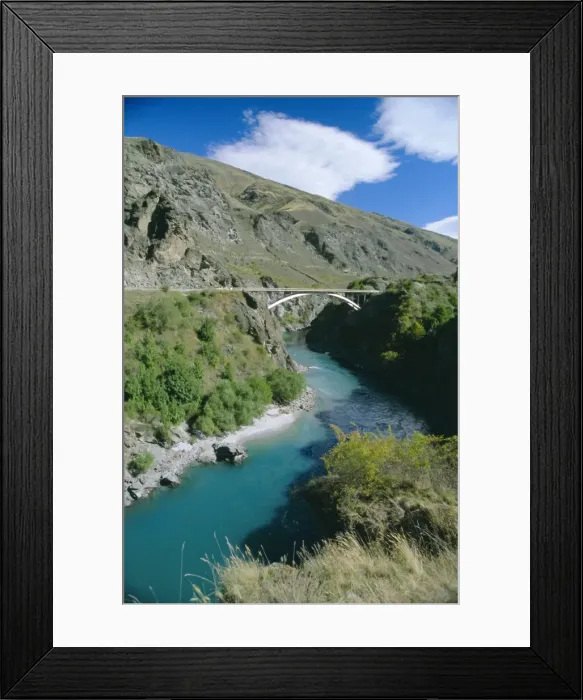 Framed Print : The Kawarau River Framed Print : The Kawarau River