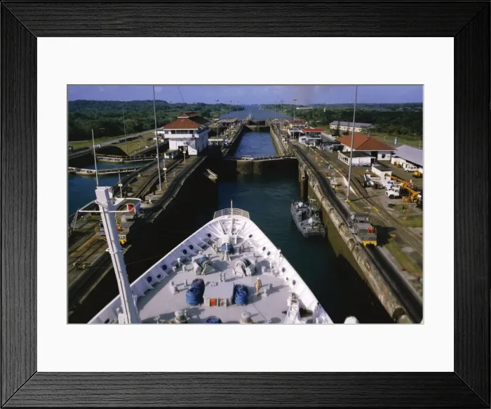 Framed Print : Gatun Lock Framed Print : Gatun Lock
