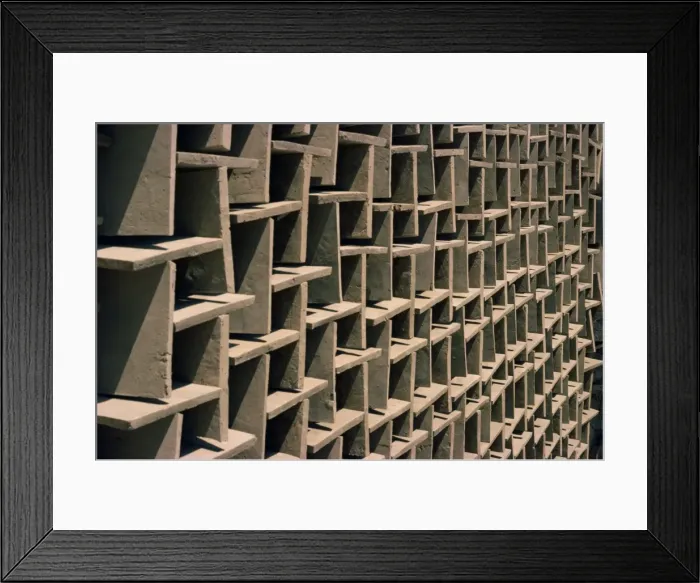 Framed Print : Tile works Framed Print : Tile works