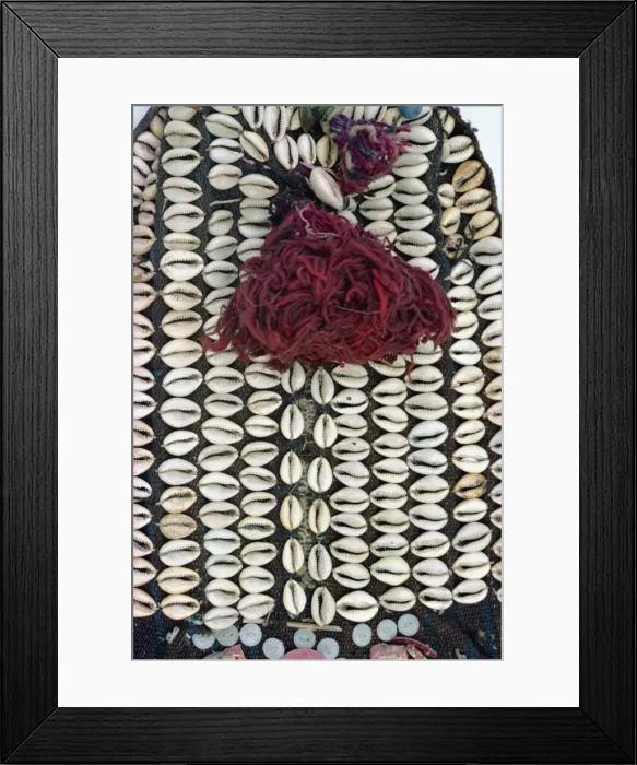 Framed Print : Kalash headgear Framed Print : Kalash headgear