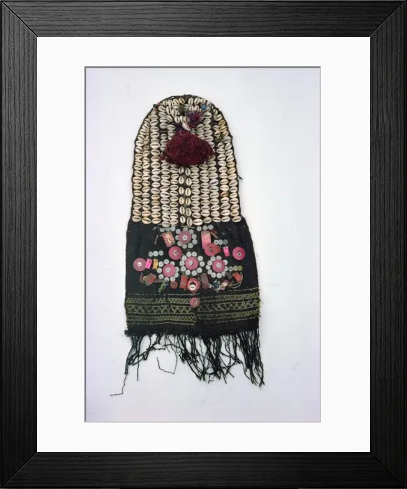 Framed Print : Kalash headgear Framed Print : Kalash headgear