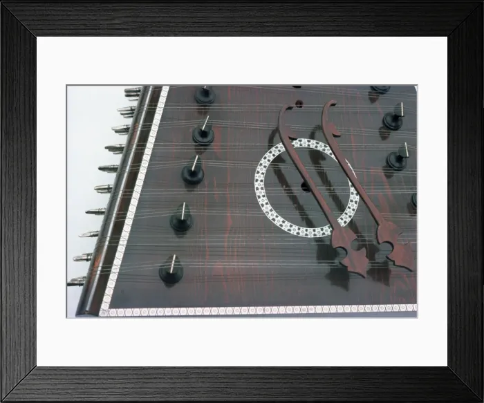 Framed Print : Detail of santoor from Kashmir Framed Print : Detail of santoor from Kashmir