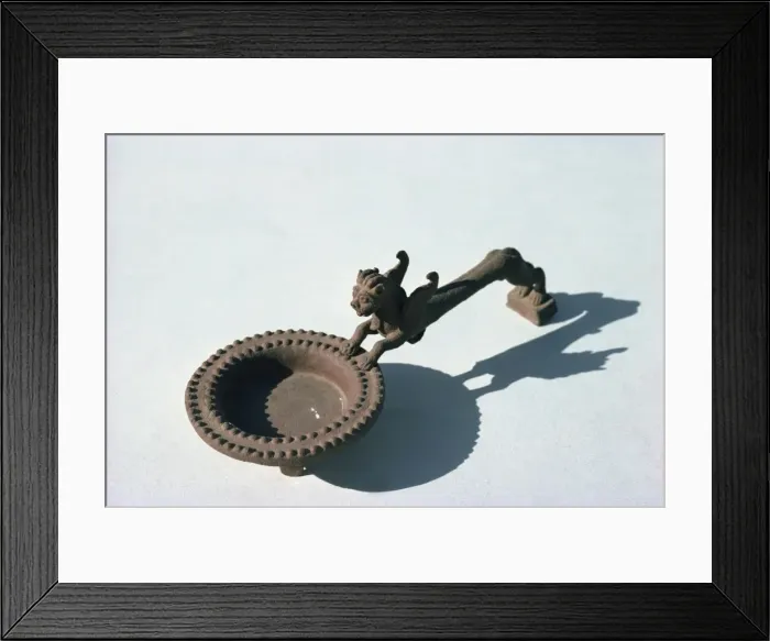 Framed Print : Ashtray from Taxila Framed Print : Ashtray from Taxila