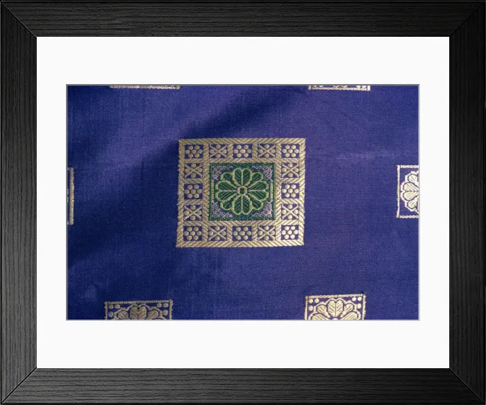 Framed Print : Sari material Framed Print : Sari material
