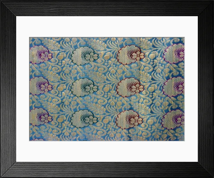 Framed Print : Sari material Framed Print : Sari material