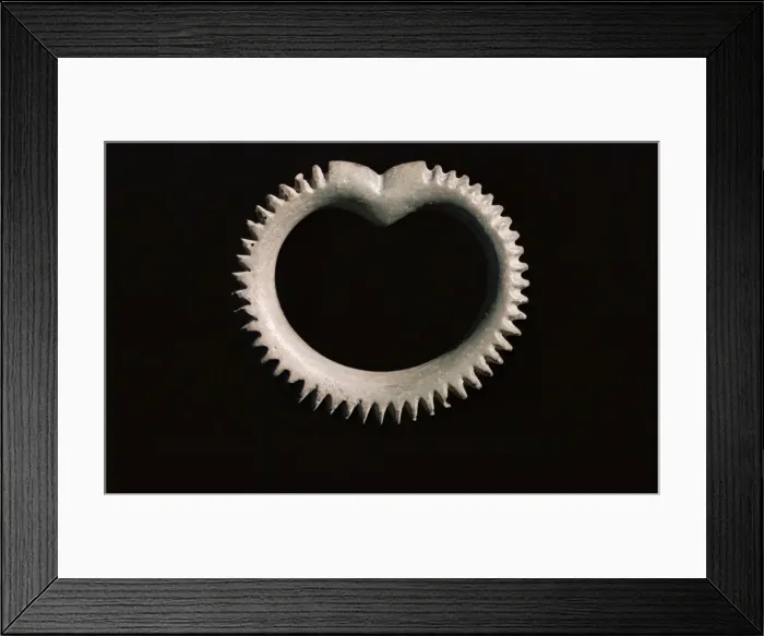 Framed Print : Bangle from Harappa Framed Print : Bangle from Harappa