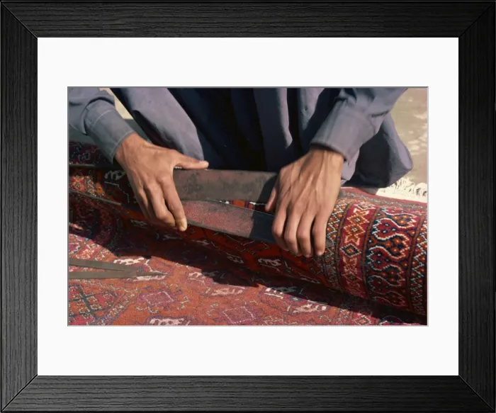 Framed Print : Carpet factory Framed Print : Carpet factory