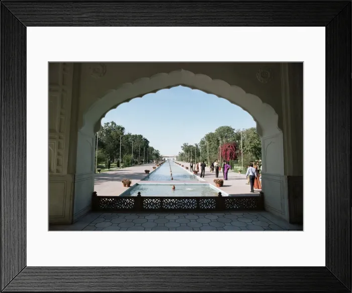 Framed Print : Shalimar Gardens Framed Print : Shalimar Gardens