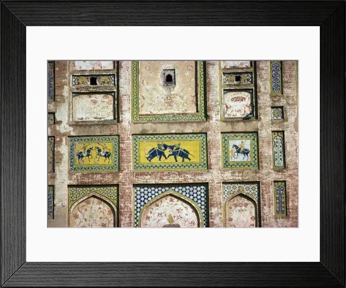 Framed Print : Detail, Fort Framed Print : Detail, Fort