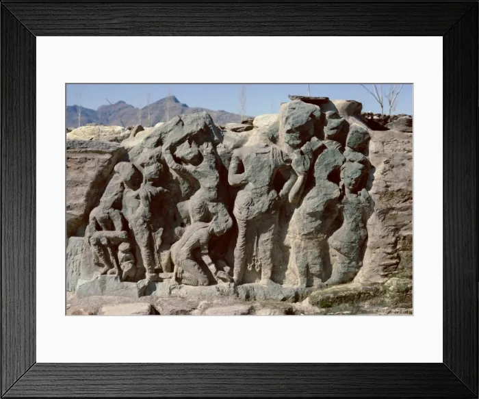 Framed Print : Butkara ruins Framed Print : Butkara ruins