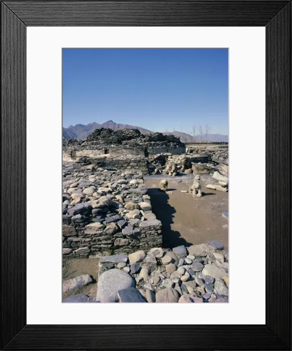 Framed Print : Butkara ruins Framed Print : Butkara ruins