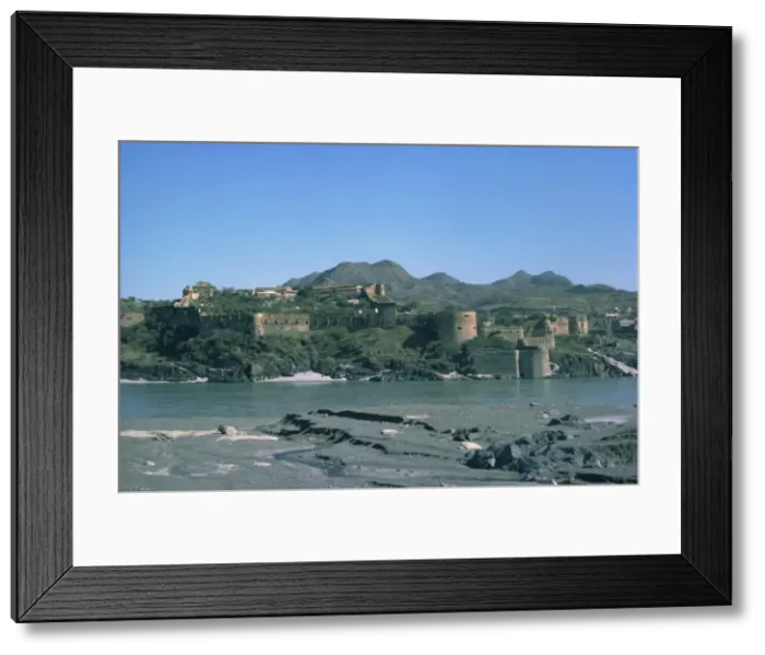 Framed Print : Attock Fort and River Indus Framed Print : Attock Fort and River Indus