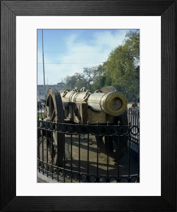 Framed Print : Kims gun, Lahore Framed Print : Kims gun, Lahore