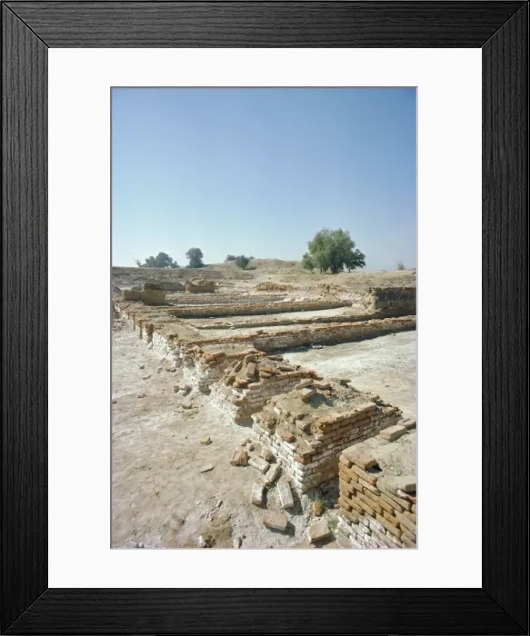 Framed Print : Harappa site Framed Print : Harappa site