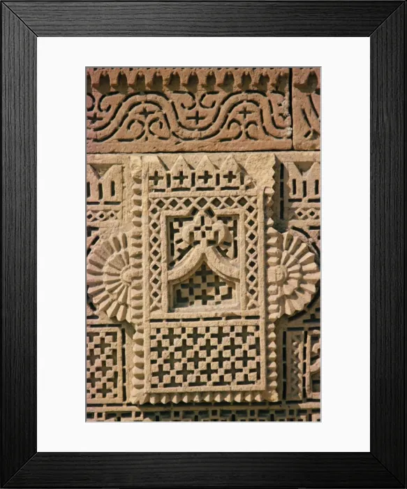 Framed Print : Close-up of carved sandstone Framed Print : Close-up of carved sandstone