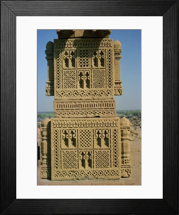 Framed Print : Chaukundi, Sind