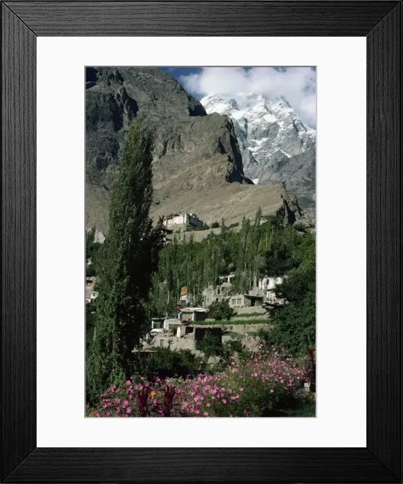 Framed Print : The village of Baltit in Hunza Framed Print : The village of Baltit in Hunza