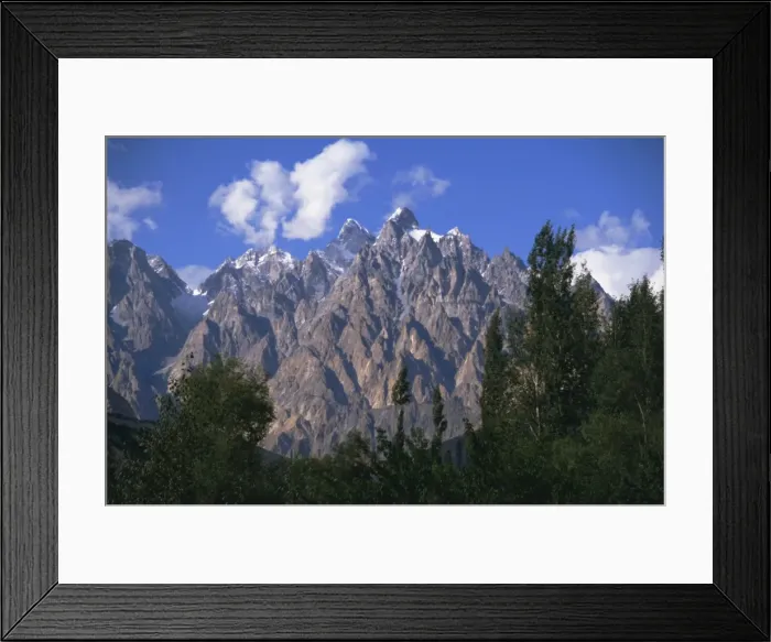 Framed Print : Peak of Karum Pir Framed Print : Peak of Karum Pir