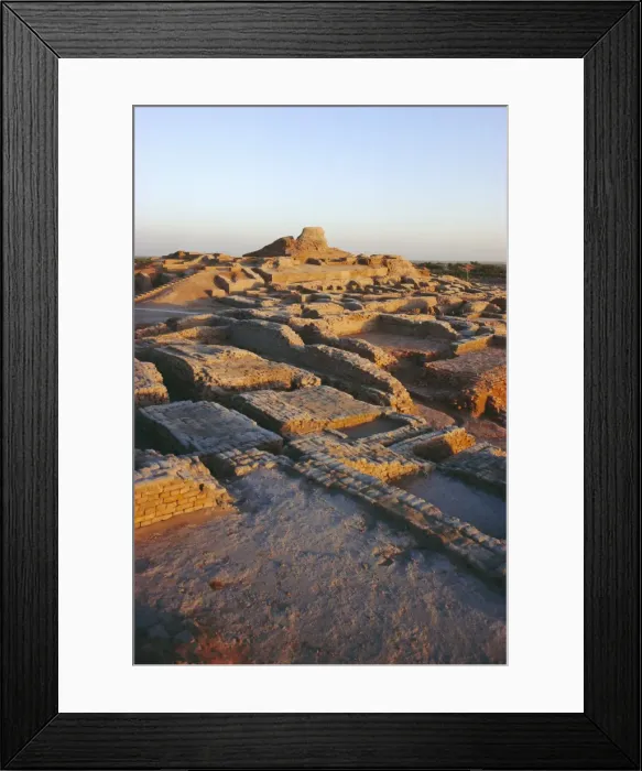 Framed Print : The Citadel with Buddhist Stupa 2nd century AD Framed Print : The Citadel with Buddhist Stupa 2nd century AD